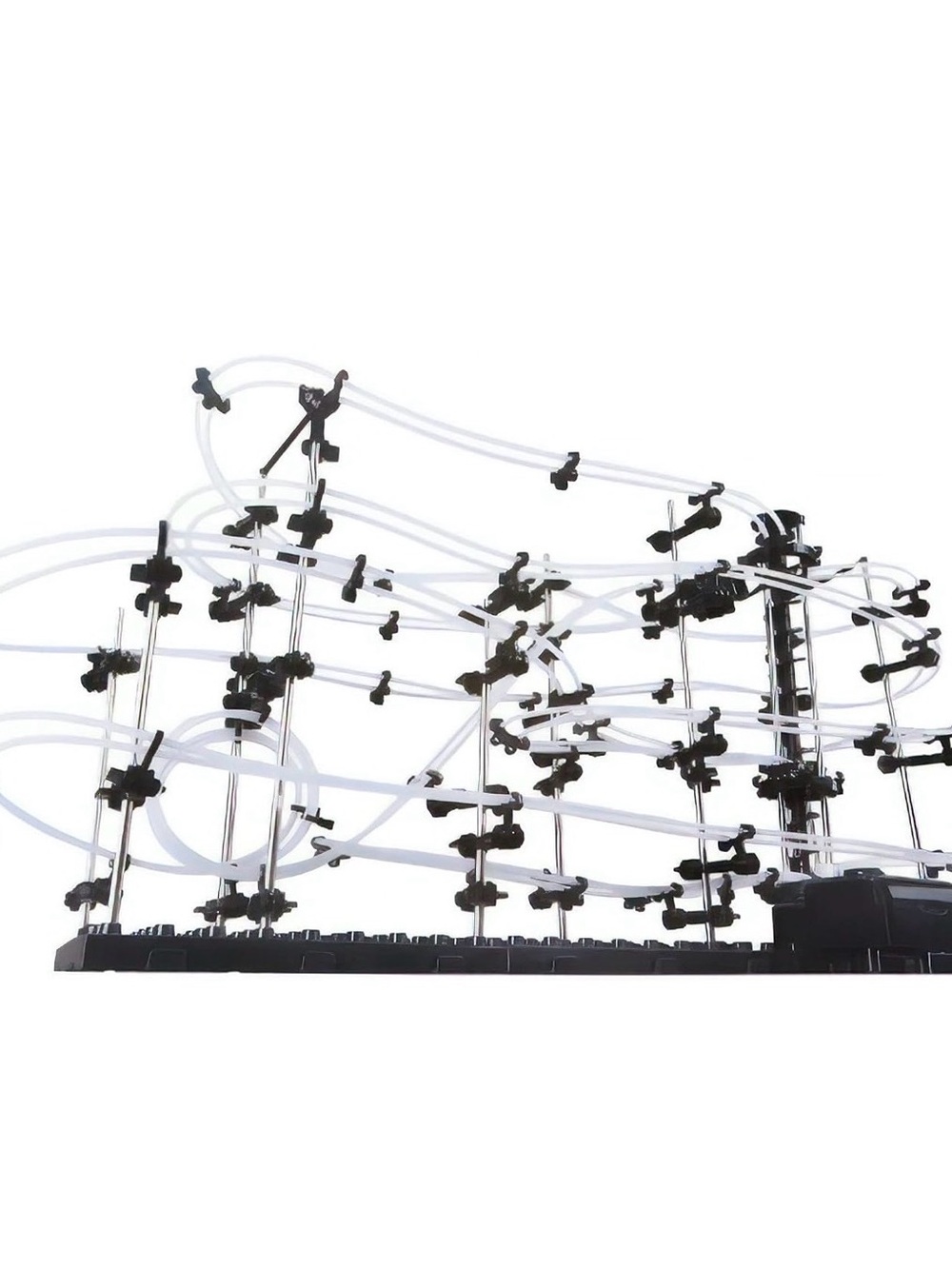 Marble Run Building Set - Clear & Black